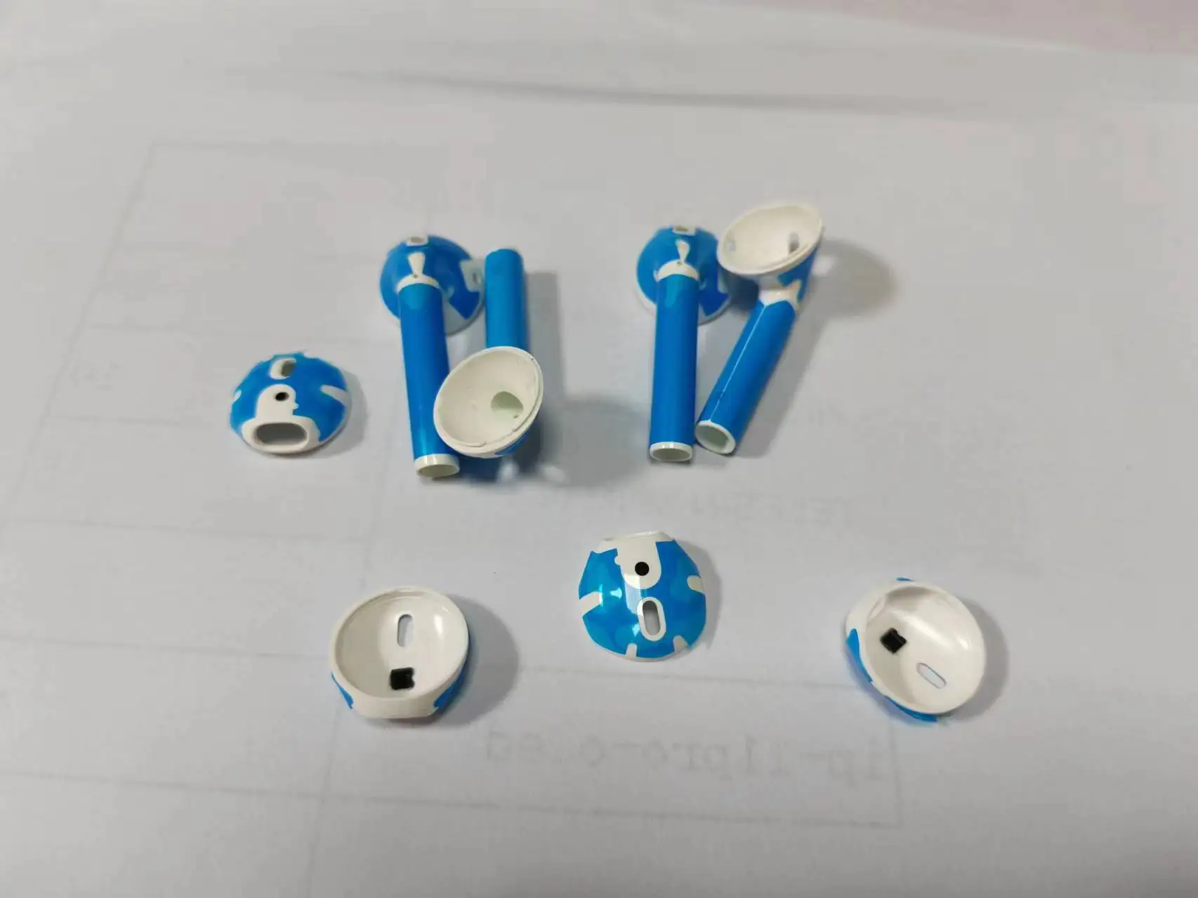 Custodia per auricolari Aocarmo per Apple AirPods 1 2 3 Pro Pro2 custodia per auricolari custodia completa per riparazione alloggiamento parte di