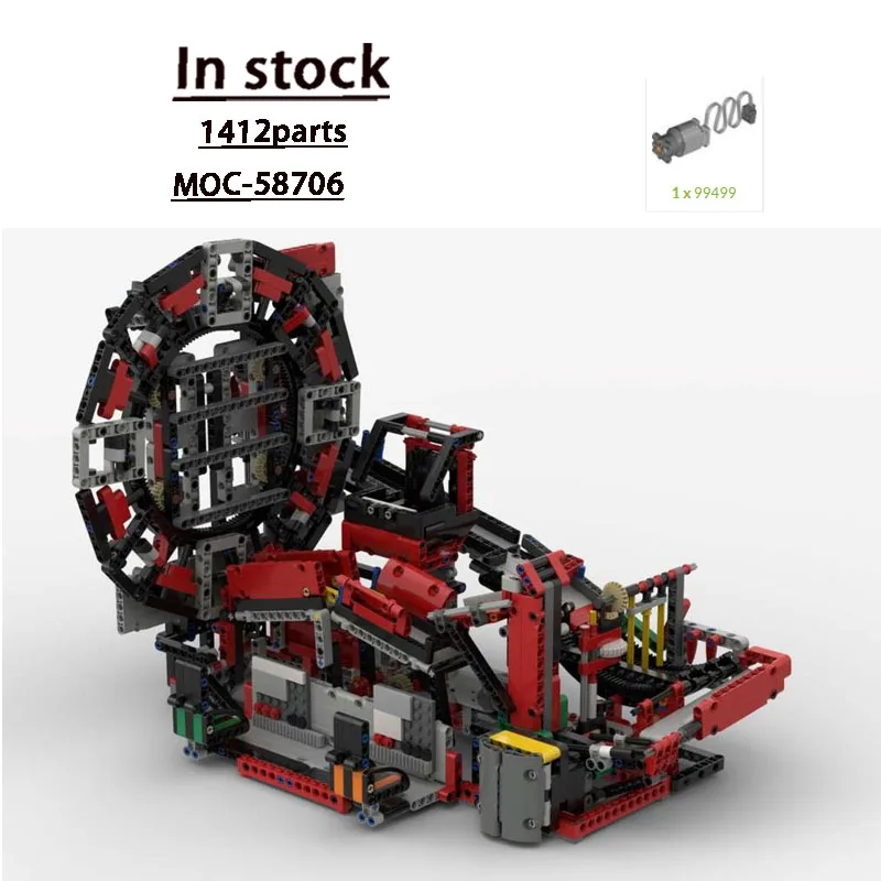 MOC-58706クラシックな新しい野球スタジアムの遊び場ビルディングブロックモデル1412パーツクリエイティブな誕生日のおもちゃギフト男の子と子供向け