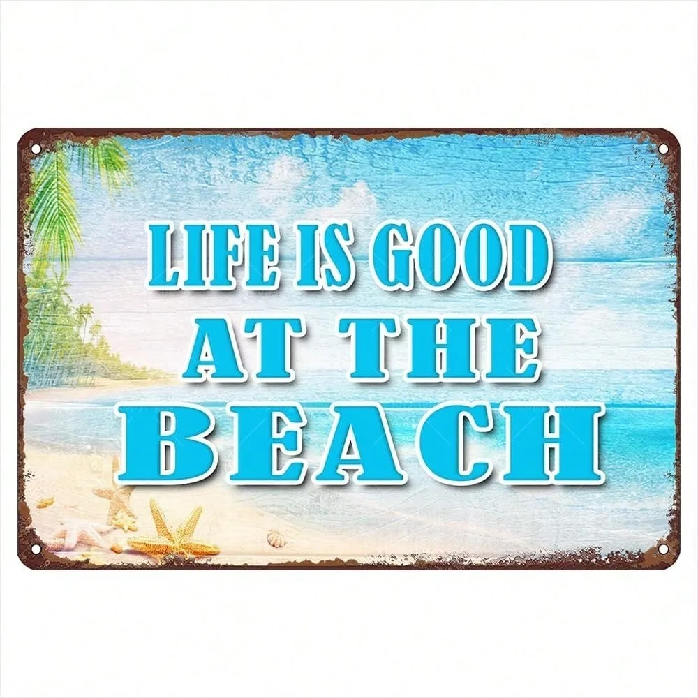 

Ramadan Decorations 2026,Valentine Decorations,Art Deco,Beach Vintage Metal Tin Sign,Retro Surf Wall Art,Home Kitchen Bar Decor,