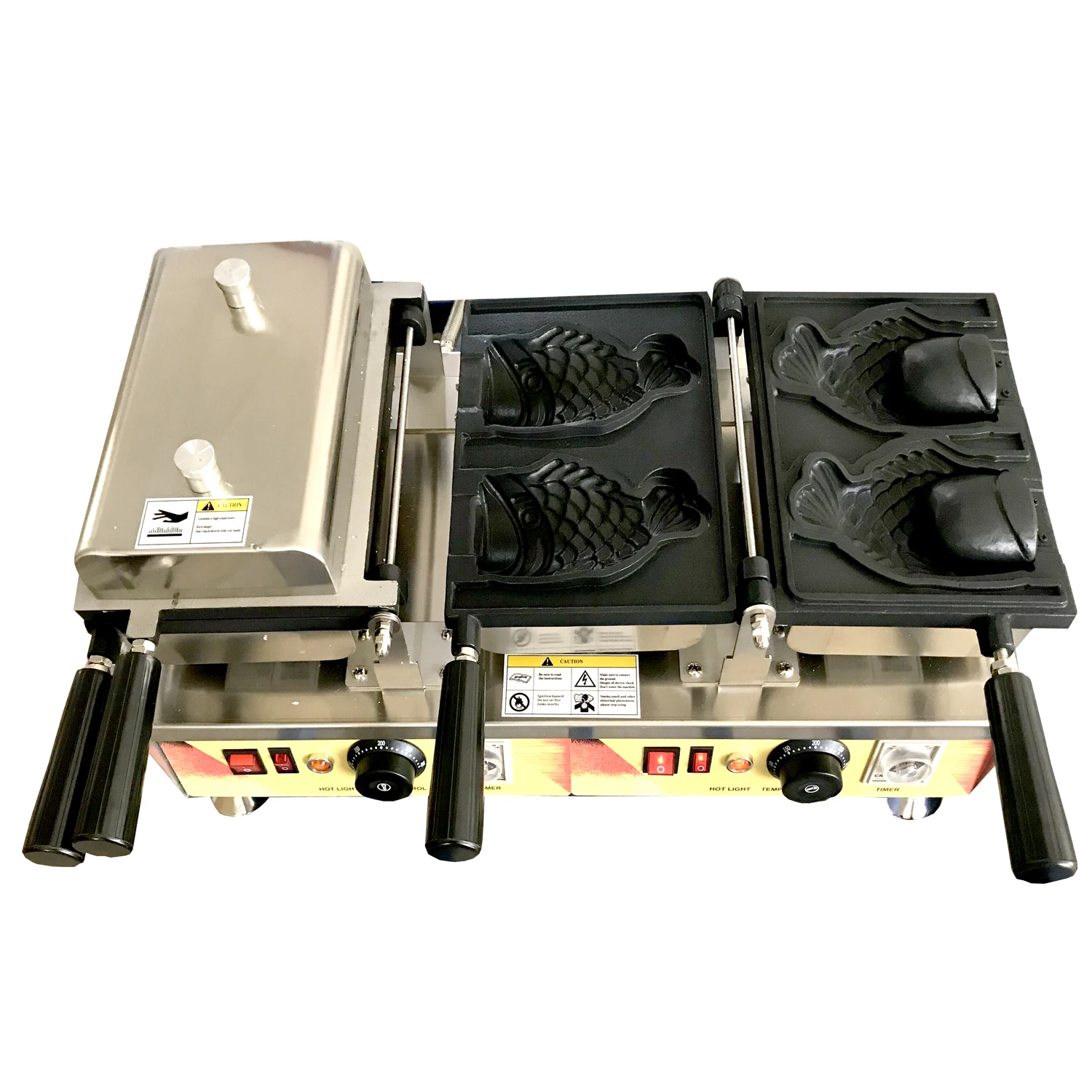 ماكينة تاياكي الآيس كريم الكهربائية ، صانعة الوافل ، مخروط السمك ذو الذيل المشوه ، av, av V