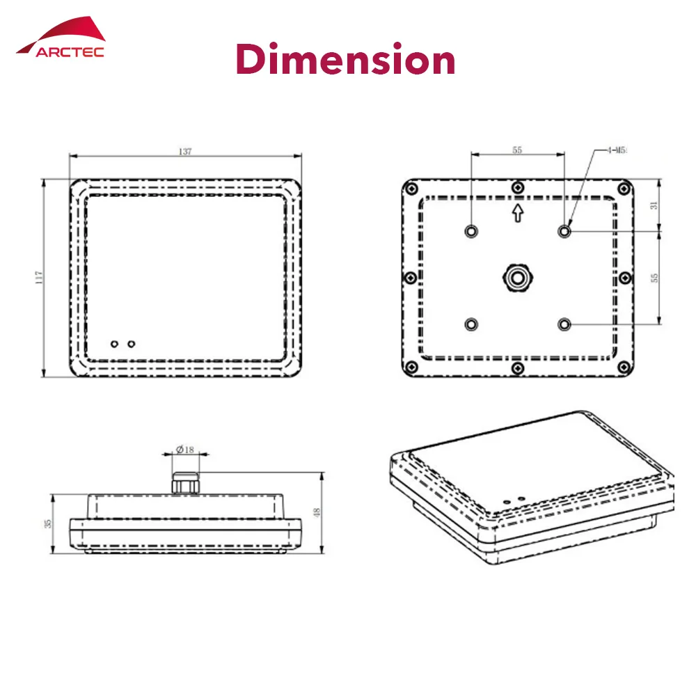 New In stock 24Ghz Multi lane Speed Measurement Curve Warning Illegal Driving Capture Multi-lane Radar Sensor