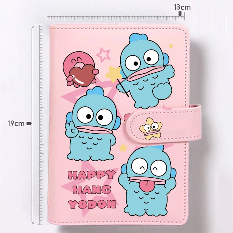 Imagem -04 - Sanrio-loose Leaf Notebook Hangyodon Student Notepad Planejador Diário Agenda Memo Office Material Escolar Papelaria Atacado a6