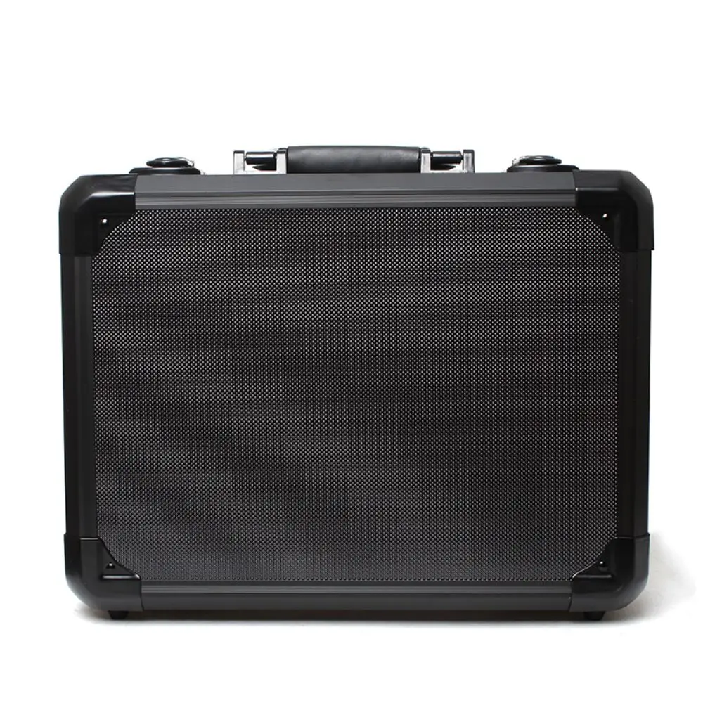 xx-18 Slots Aluminum Watch Clock Box Suitcase Case Watch Bracket Clock Display Storage Box Watch Storage Box Tool Case