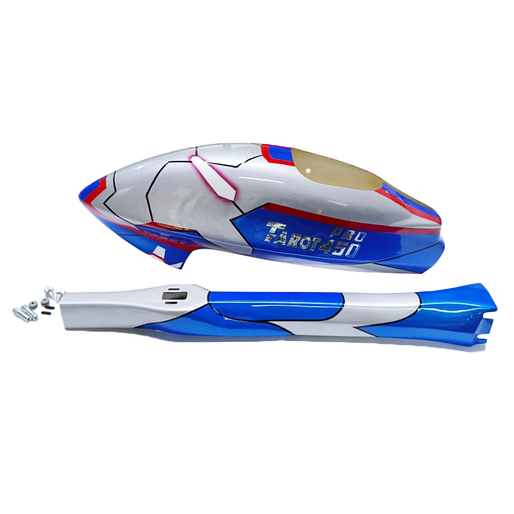 Tarot 450PRO couverture complète auvent TL2847 TL2857 TL2842 coque complète pour modèle de mise à niveau d'hélicoptère RC