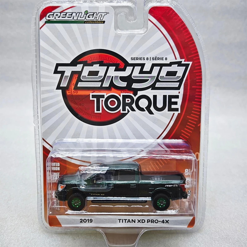 Greenlight 1:64 Titan XD Pro-4X Wrangler CHEYENNE Z71 Camaro Shelby Series Diecast Model Alloy Car Child Gift Collect Ornaments