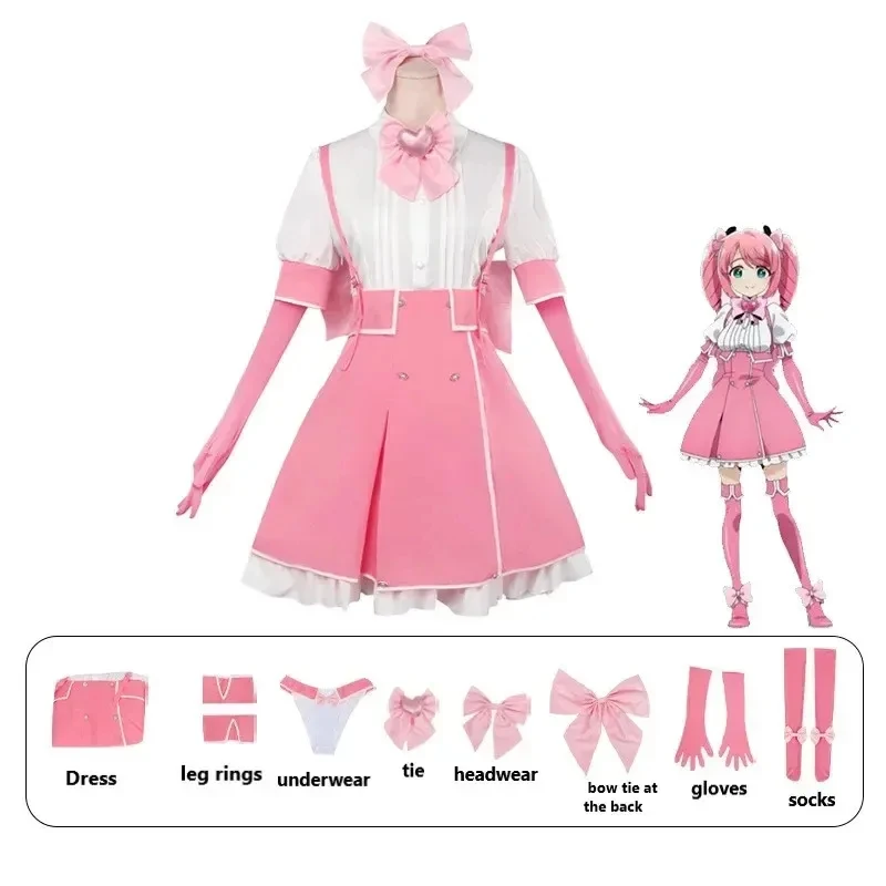 A;3\v,7'd/Anime Gushing Over Magic Cos Minakami Sayo Cosplay Hanabishi Haruka Tenkawa Kaoruko Fantasy Wig;4'v\7,h/