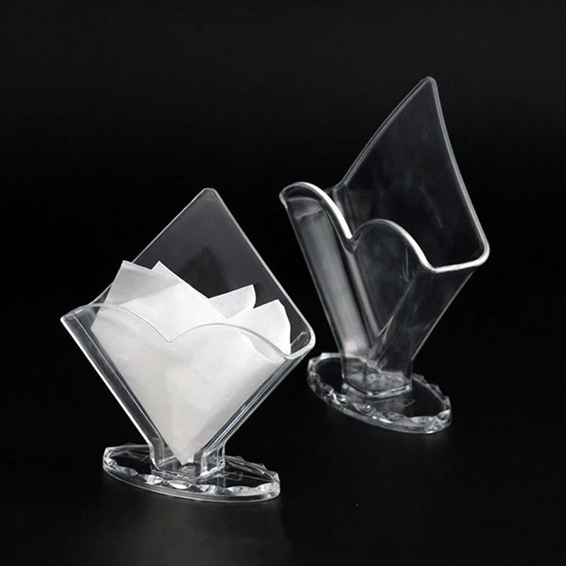 Acrylic Square Napkin Rings Decorative Napkin Holders For Wedding Banquet Party Dinner Table Decoration