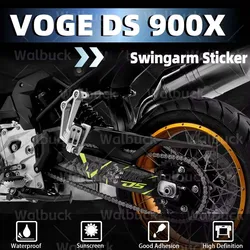 Motorcycle Frosted Swingarm Stickers Rotating Shaft Protection Accessories Decals Waterproof For Voge DS900X voge dsx900