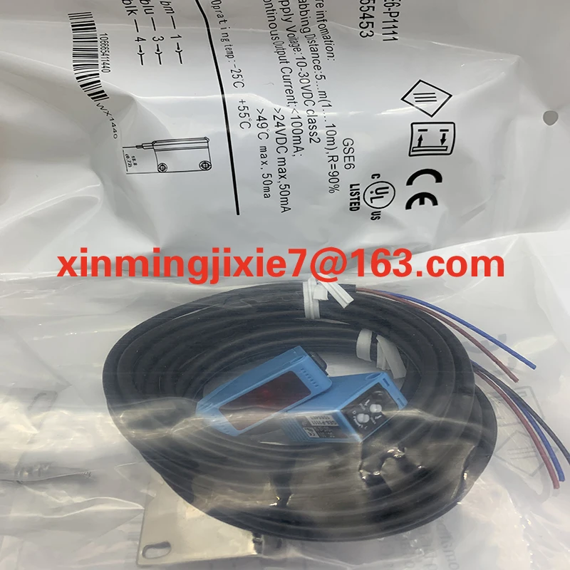 Through-beam laser sensor  GSE6L-P3211 GSE6L-N4211  GSE6-P6112 GSE6-N6112 GSE6-P5311 GSE6-P5211  new and original