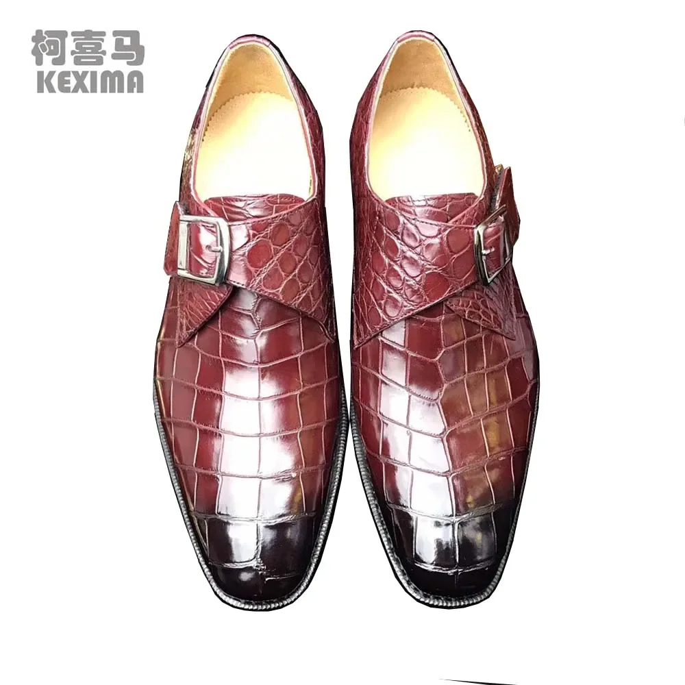 

yingshang new arrival male formal shoes men crocodile leather shoes men crocodlie shoes