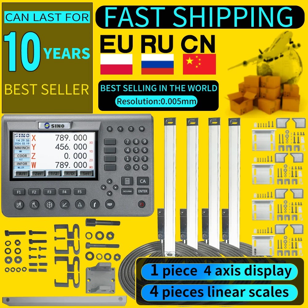 Lokshun Metal 4 Axi…