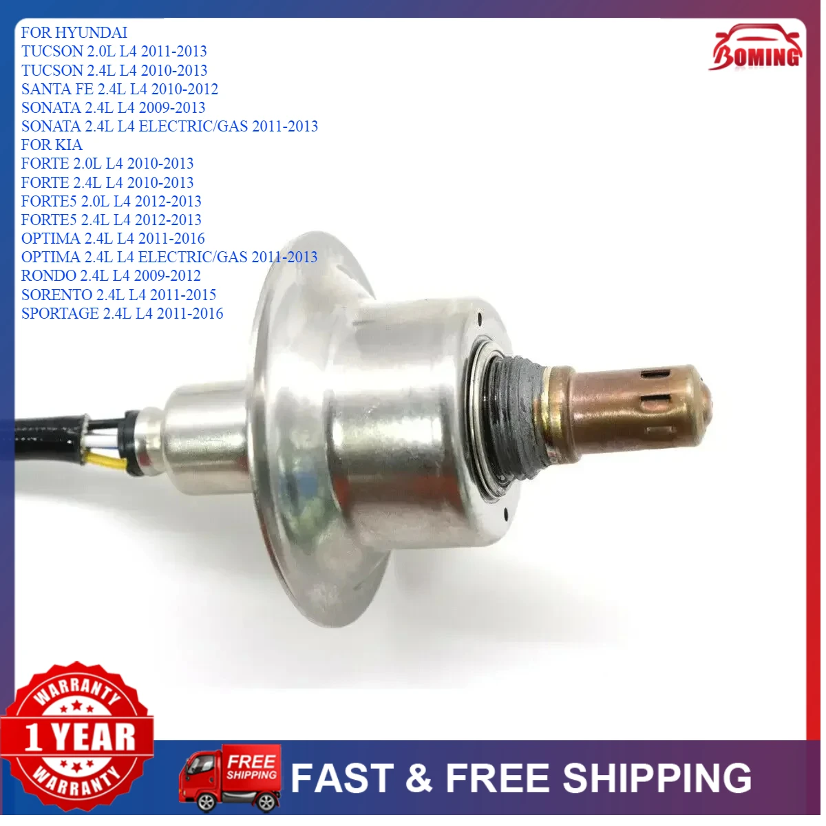 

39210-2G100 Автомобильный датчик кислорода Lambda O2 для HYUNDAI TUCSON SANTA FE SONATA для KIA FORTE OPTIMA RONDO SORENTO SPORTAGE