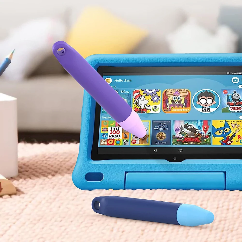Universal Rubber Tip Stylus Pen For iPad All Touch Screens Devices Kids Tablet Capacitive Touch Pens For Children Drawing Pencil