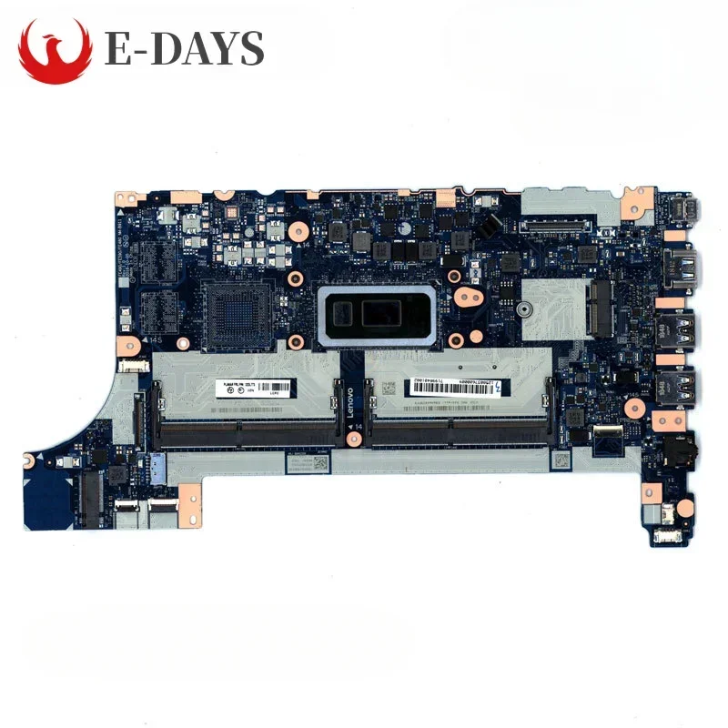 For Lenovo ThinkPad E490 E590 Laptop Motherboard NM-B911 Notebook Mainboard CPU I3-8145U DDR4 UMA 100% Tested Okhigh Quality