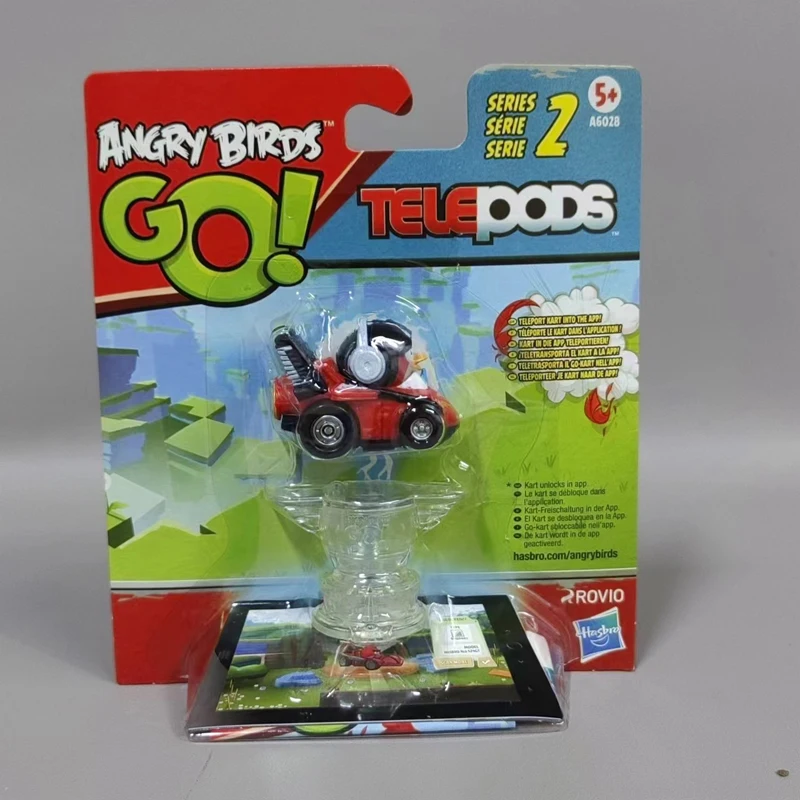 Hasbro Angry Bird Go Telepods Series 2 Action Figures Bird and Car Model Toys Desktop Ornaments Collection Children\'s Gifts