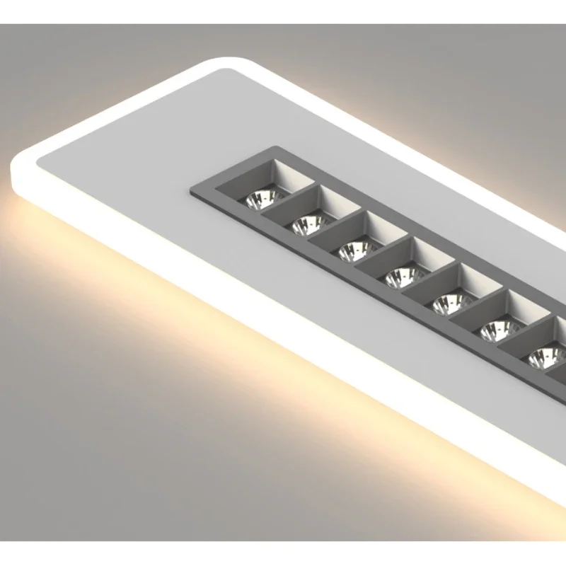 Moderno simples branco LED lustre, estilo holofotes, novas luzes para sala de estar, sala de jantar, teto do quarto, iluminação interior