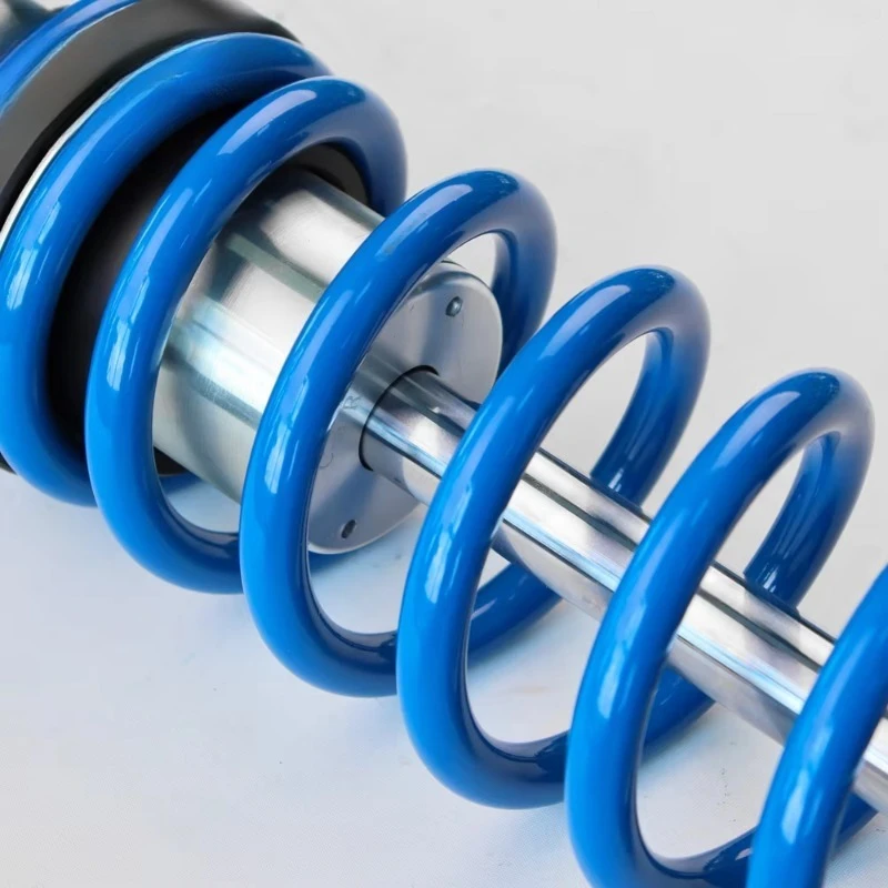 The factory offers high and low-speed adjustable shock absorbers