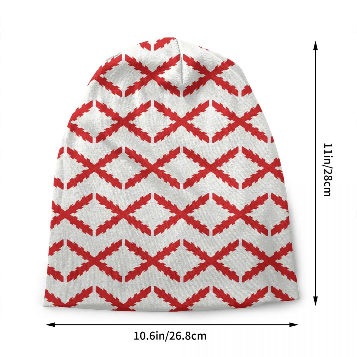 Cross Of Burgundy Flag Bonnet Hat Knitted Hats Men Women Fashion Unisex Spanish Empire Winter Warm Beanies Cap