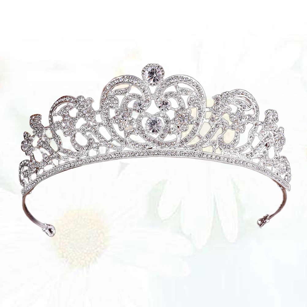 

Rhinestone Crown Bridal Hair Vine Accessories Rhinestones Wedding Hairpiece Bride
