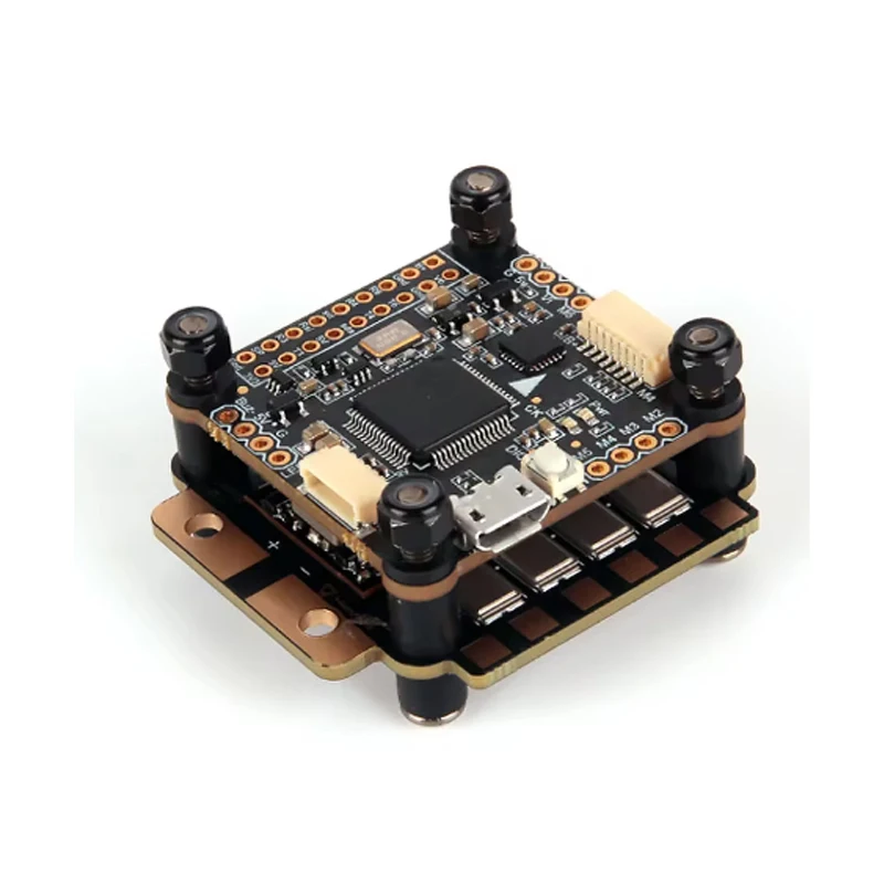 Holybro Kakute F4 V2.4 Stacks-MPU6000 F4 Flight Controller,Tekko32 F4 50A/60A/65A 4in1 ESC, Atlatl HV V2 VTX, for RC FPV Systems