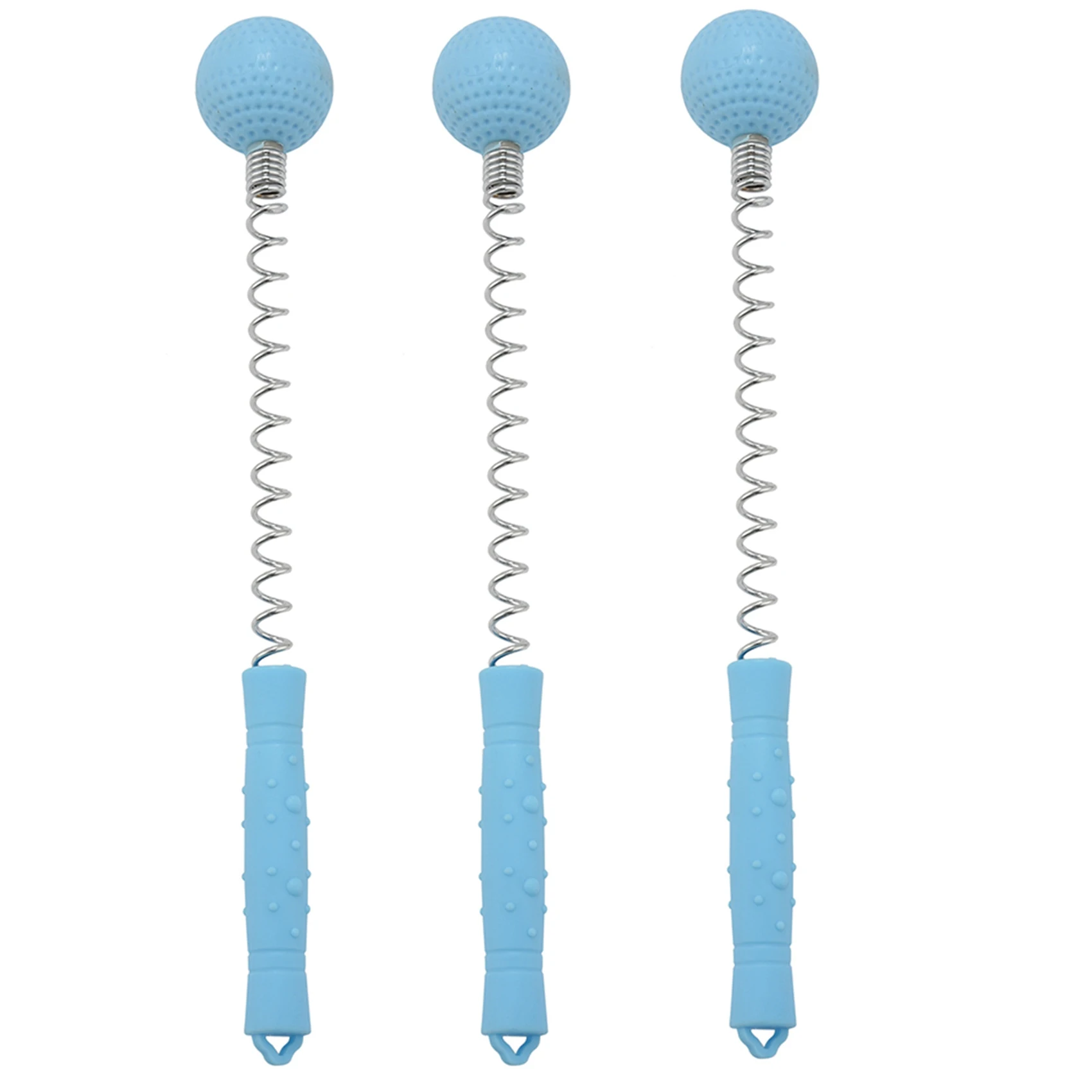 HIM-(paquete de 6) palo de martillo, masajeador Manual de pelota de Golf, masaje de espalda y hombros, cuerpo completo, Reduce el dolor de fatiga (azul)