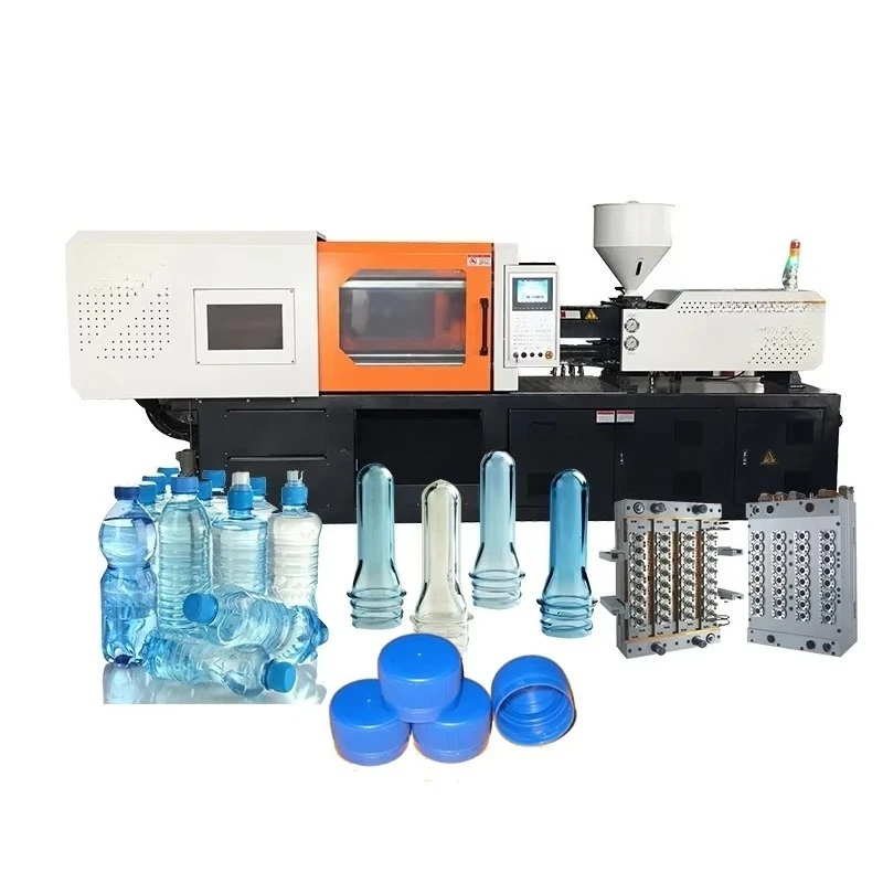 Horizontal Plastic Injection Molding Machine Intelligent PLC Control High Precision Energy Saving Motor Replaceable Mold
