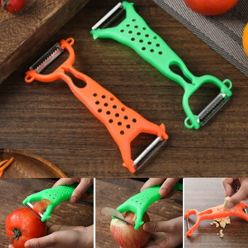 3 in 1 Vegetable Fruit Peeler Cabbage Potato Carrot Cucumber Cutter Graters Kitchen Gadgets Kitchen Gadgets and Accessories