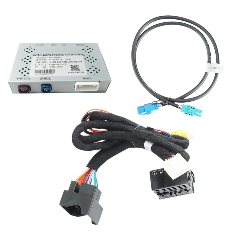 Reverse Camera Interface Adapter Box for Mercedes Benz A B C E ML GLK 4.5 4.7 System Front Rear Camera Adapter Decoder