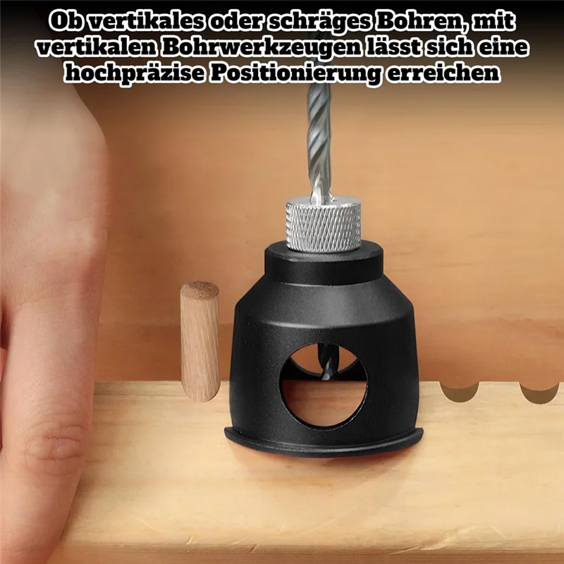 أداة مساعدة حفر النجارة من AWAH، قالب الحفر، دليل الحفر العمودي، محدد موقع ثقب الحفر #4