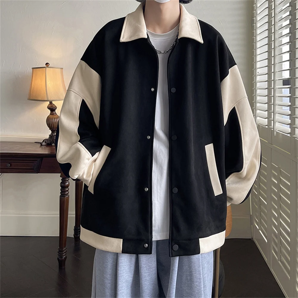 

Coat men's autumn and winter ins street jacket autumn youth men's wear students handsome coat winter