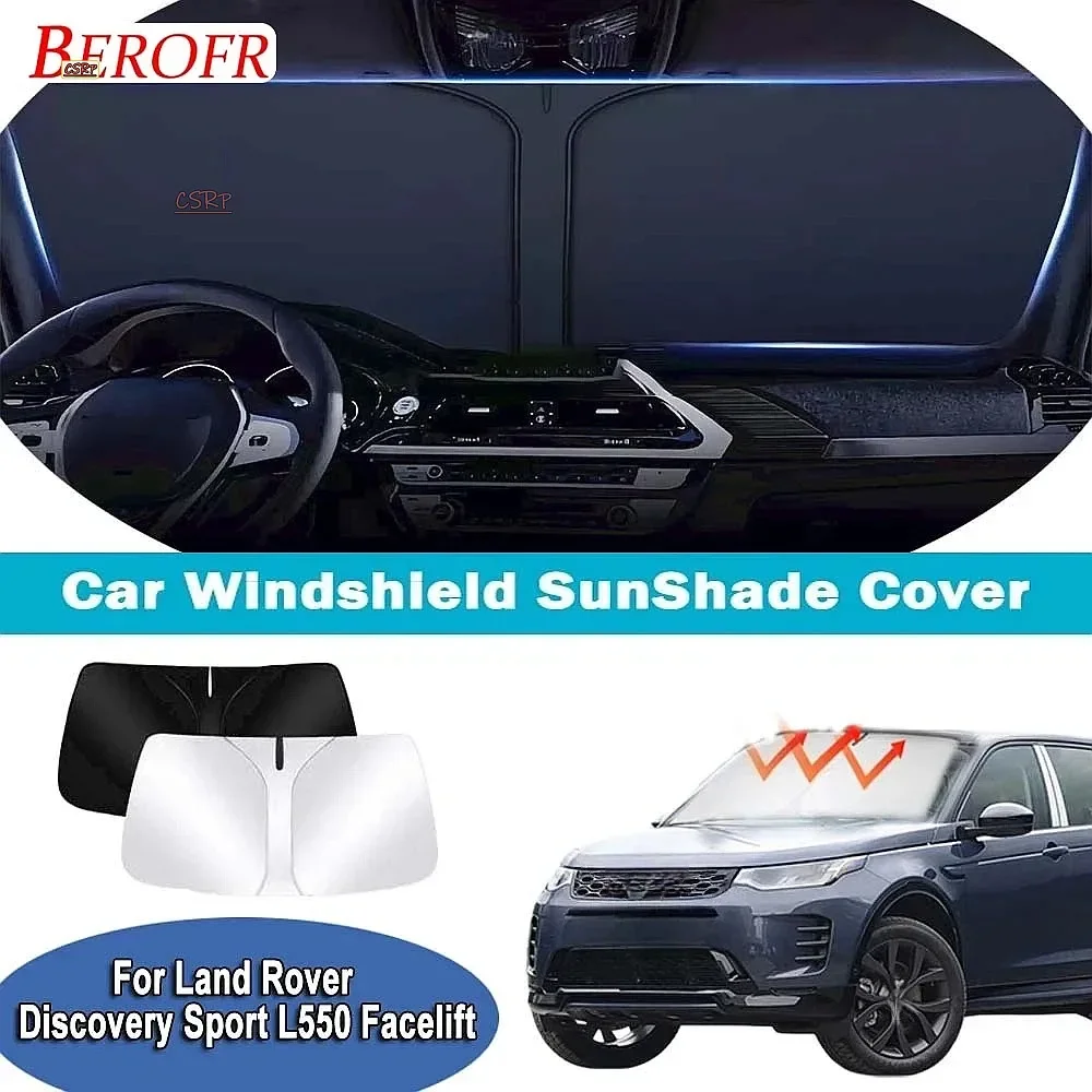For Land Rover Discovery Sport L550 Facelift 2020-2025 Car Windshield Sunshade Cover Front Window Sun Shade Heat Insulation