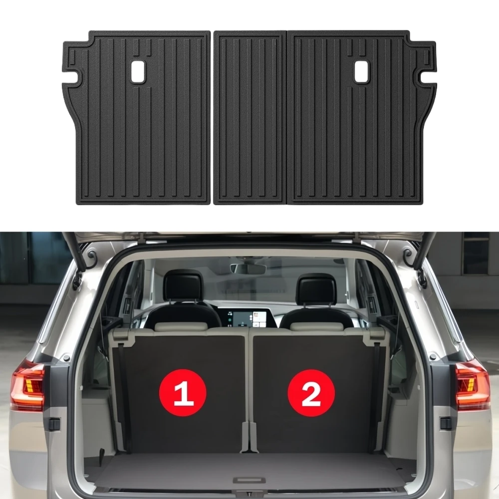 Für ZEEKR 001 2024 2025 2026 Auto-Fußmatten Kofferraummatte TPE 3D Fußmatten-Set Allwetter Wasserdicht Linkslenker – Detail 7