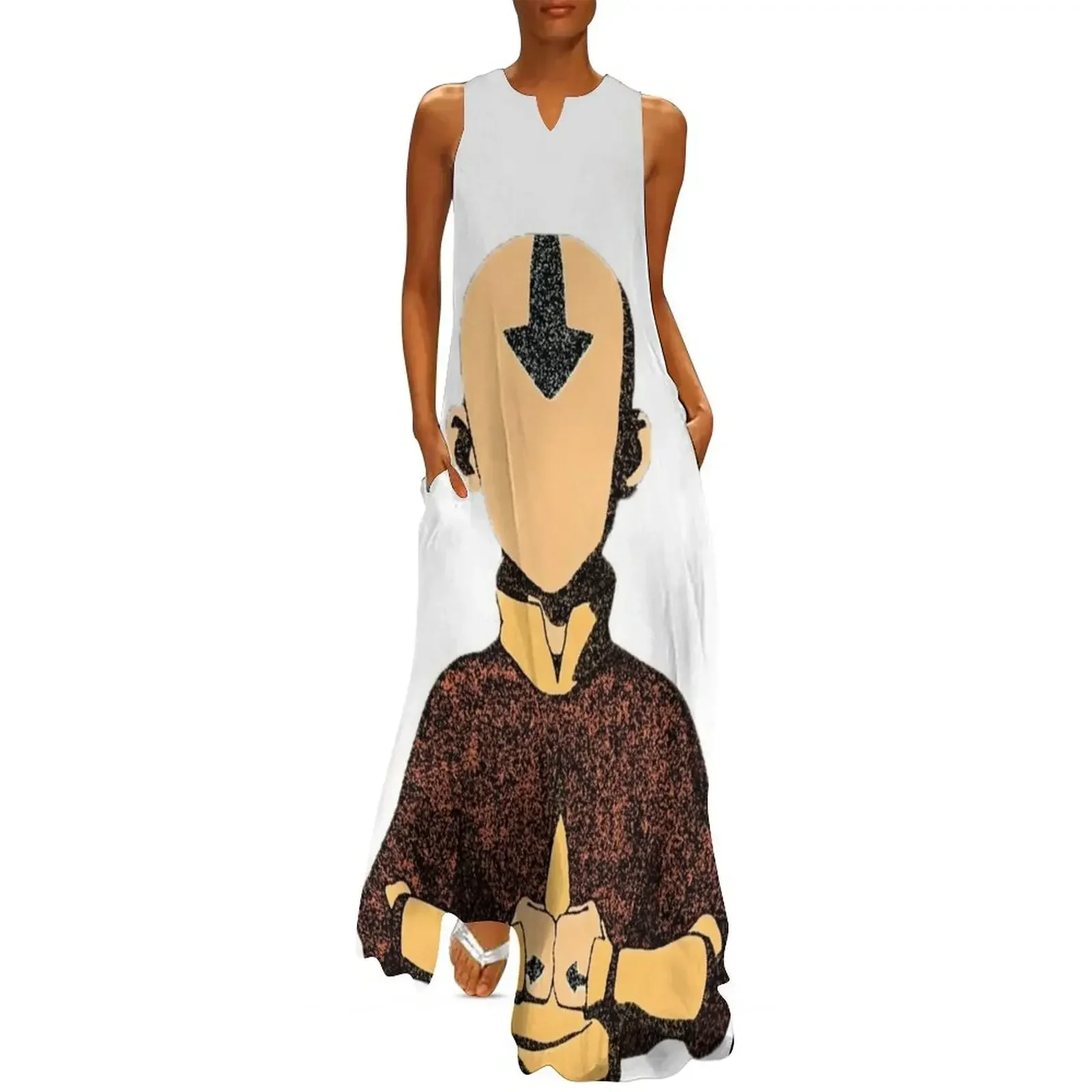 

Aang Long Dress women's clothing summer 2025 novelties dresses for women Female clothing women's evening dress 2025 Dress
