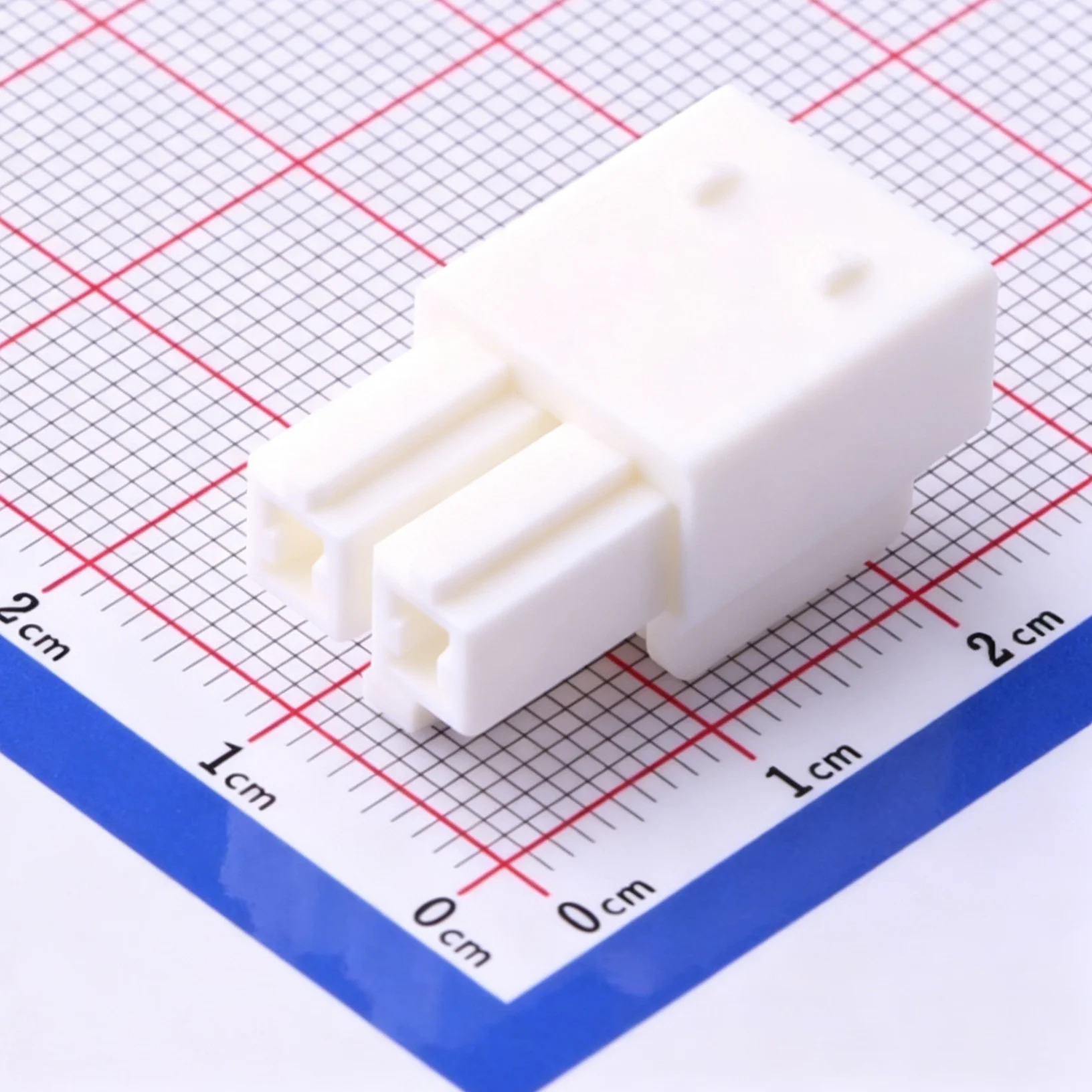 50PCS 351510210 pitch=6.2mm Single row 1x2pin connector white plastic case with locking PBT NEW original W/W CONN FEMALE HSG-2P