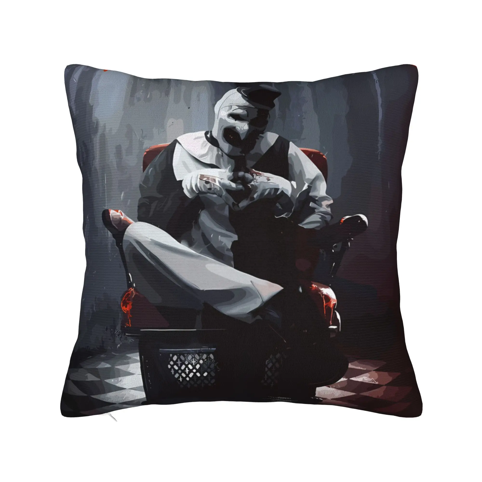 Pillow Cover Terrifier Movie  Kawaii Pillow Case For Sofa Home Decoration Pillowcases