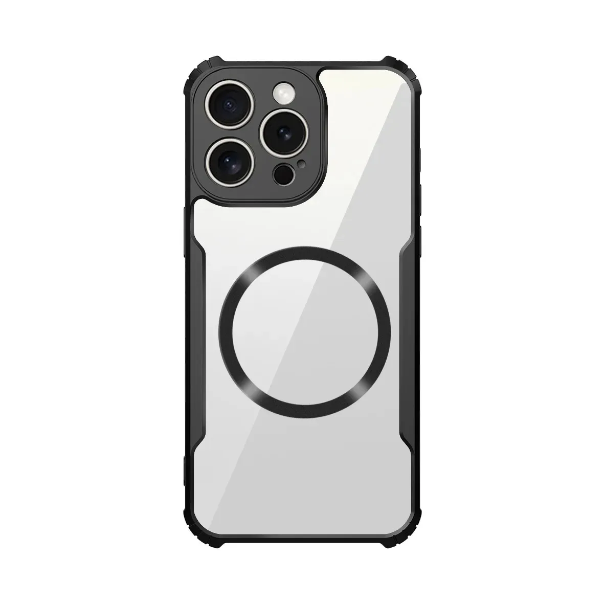 Armor Rugged clear Magnetic for Magsafe Case for Moto Edge 50 Pro Fusion Edge50 40 30 S50 Neo G85 G34 G24 G54 G84 G14 G53 E13