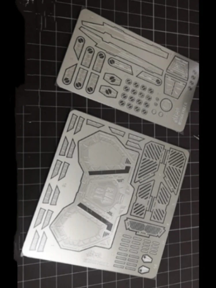 Ensemble de feuilles de gravure en métal, accessoires de modèle, pièces de Transformation pour RG EVA01