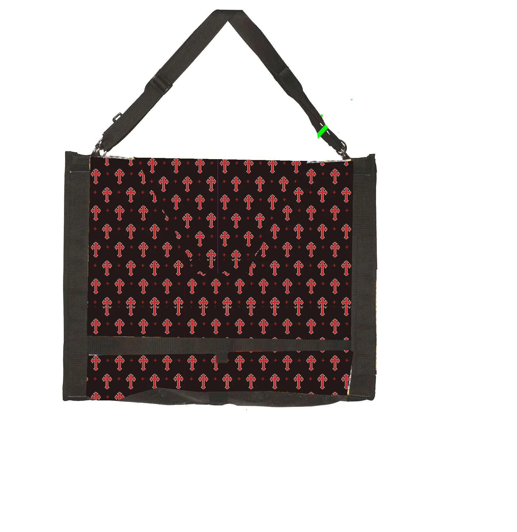 2025 أكياس قش الحصان المتينة والمتينة مع حزام قابل للتعديل