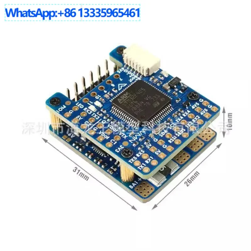 MATEK F405-WMN التحكم في الطيران ArduPilot/INAV مقياس البرامج الثابتة/الصندوق الأسود/OSD 2-6S
