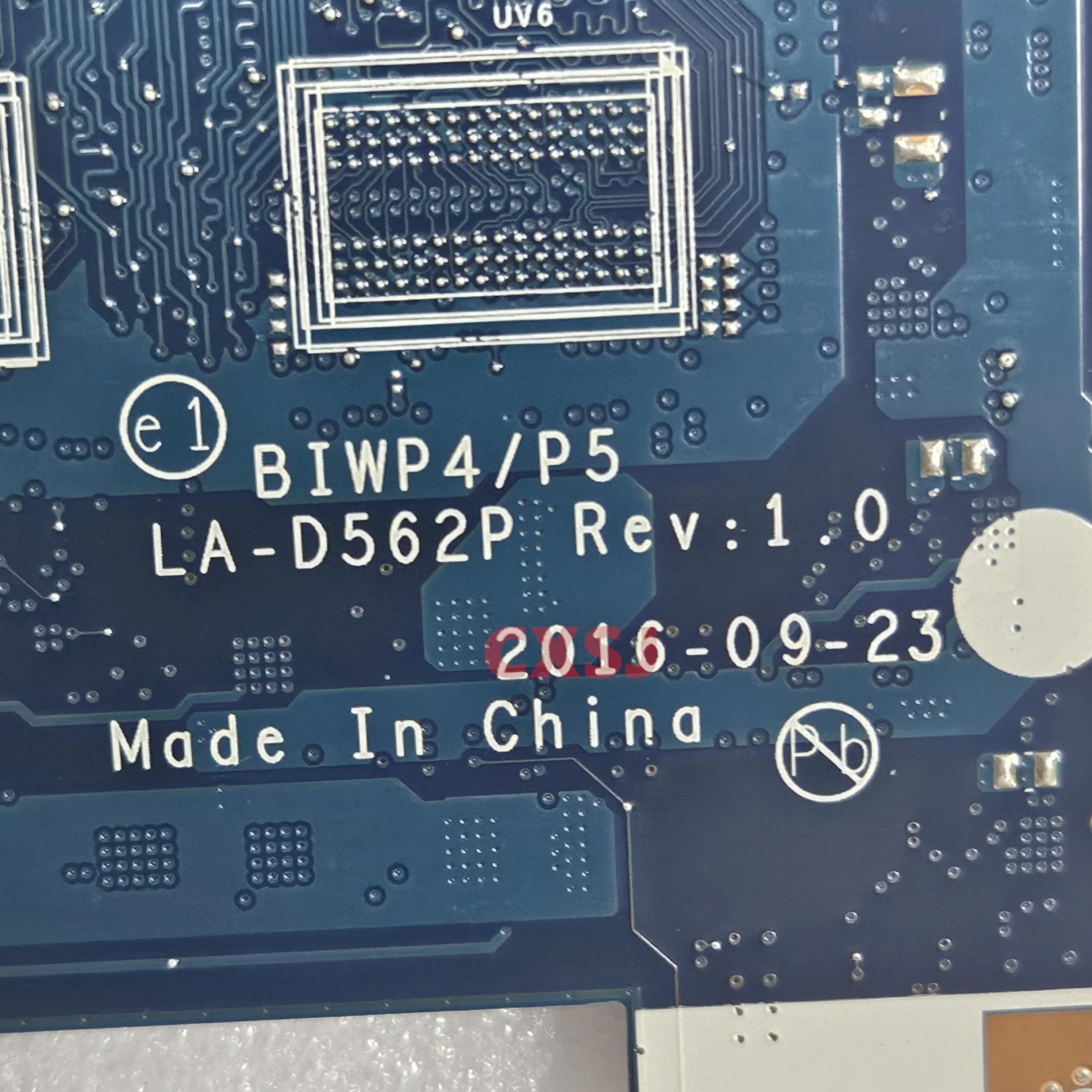 Imagem -03 - Laptop Motherboard para Lenovo Ideapad Biwp4 p5 La-d562p I56200u I3-6006u Cpu 4gb de Ram Uma Ddr4 100 Testado