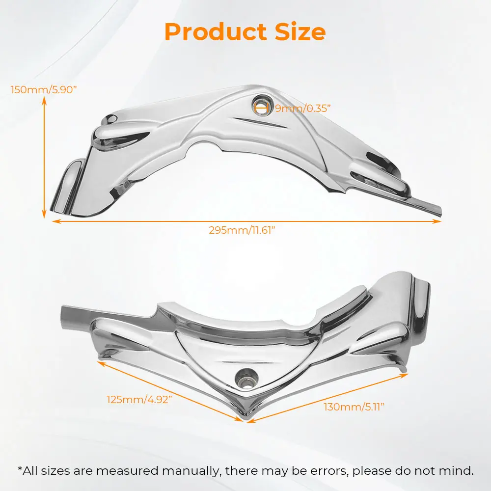 Motorcycle Cylinder Base Side Covers For Harley FXD/F/LS/L/ B/C/WG/I FLHT/K/L/C/CU/CUL/I FLRT FLTR/X/XS/U/I FLHR/S/C/I FLHX/S/I