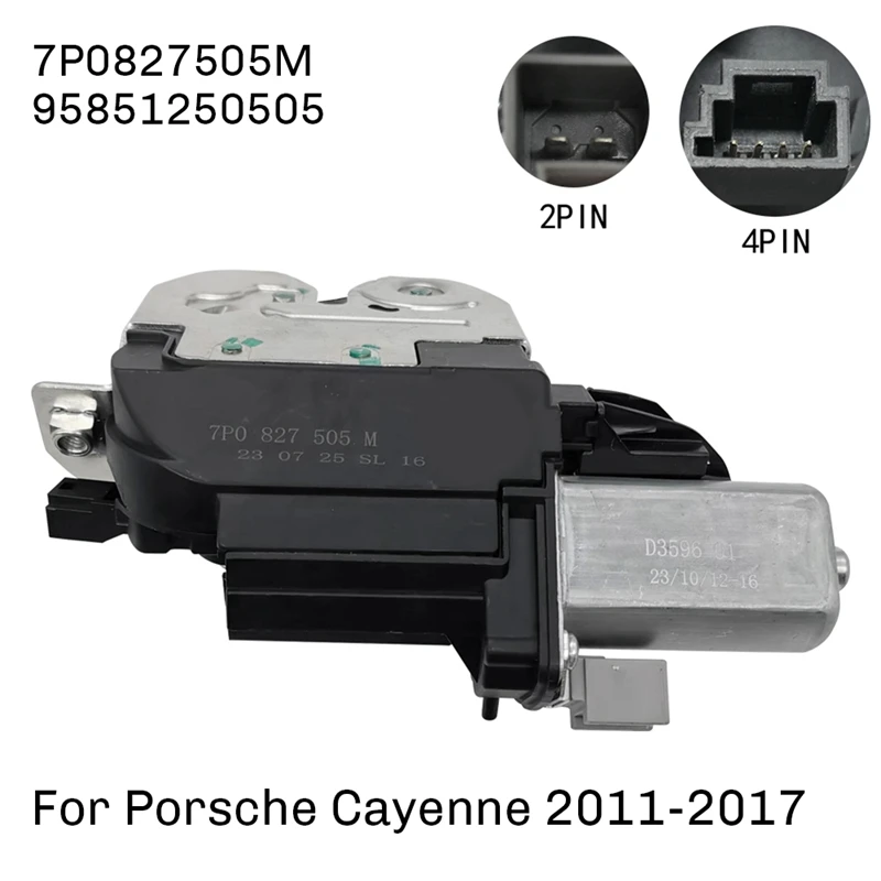 Top!-Trunk Door Lock Actuator For Porsche Cayenne 2011-2017 95851250505 7P0827505M