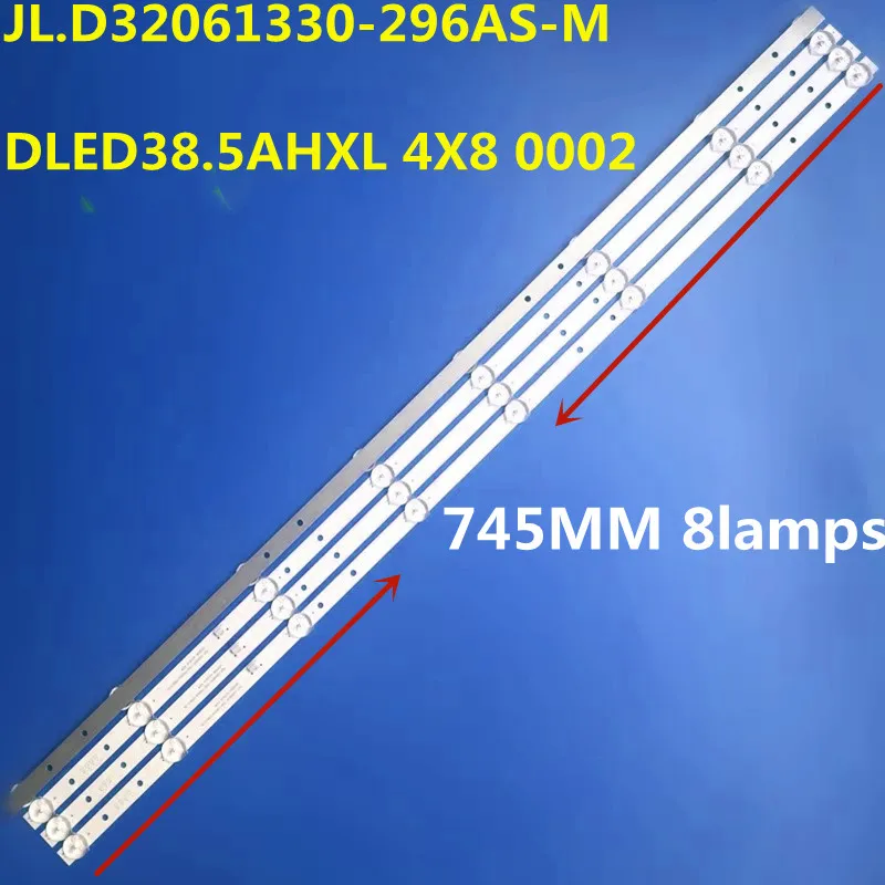 LED Backlight Strip For JL.D39581235-105AS-M  DLED38.5AHXL 4X8 0002 LED-40V2 LE-8842C LED40HD400 L40D8810 40T7300/malata