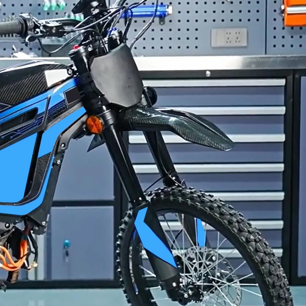 Electric Bike Number Plate for SUR‑RON S/X Light Bee S/X Mountain Bikes E Bike Front Plate with Cable Ties Lightweight