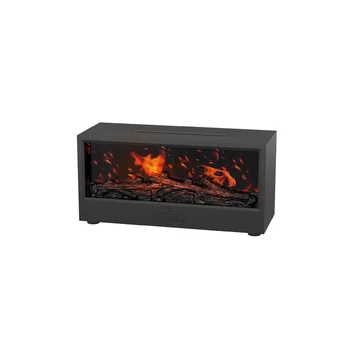 Creative Fireplace Aroma Diffuser Flame Air Humidifier Colorful Lights W/ Remote for Home…