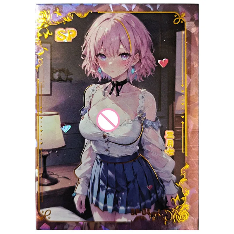 Anime Dea Storia Rare SP Carta da collezione Yae Miko Ganyu Furina Kamisato Ayaka 7 marzo Hu Tao Giocattoli per ragazzo Regalo di compleanno