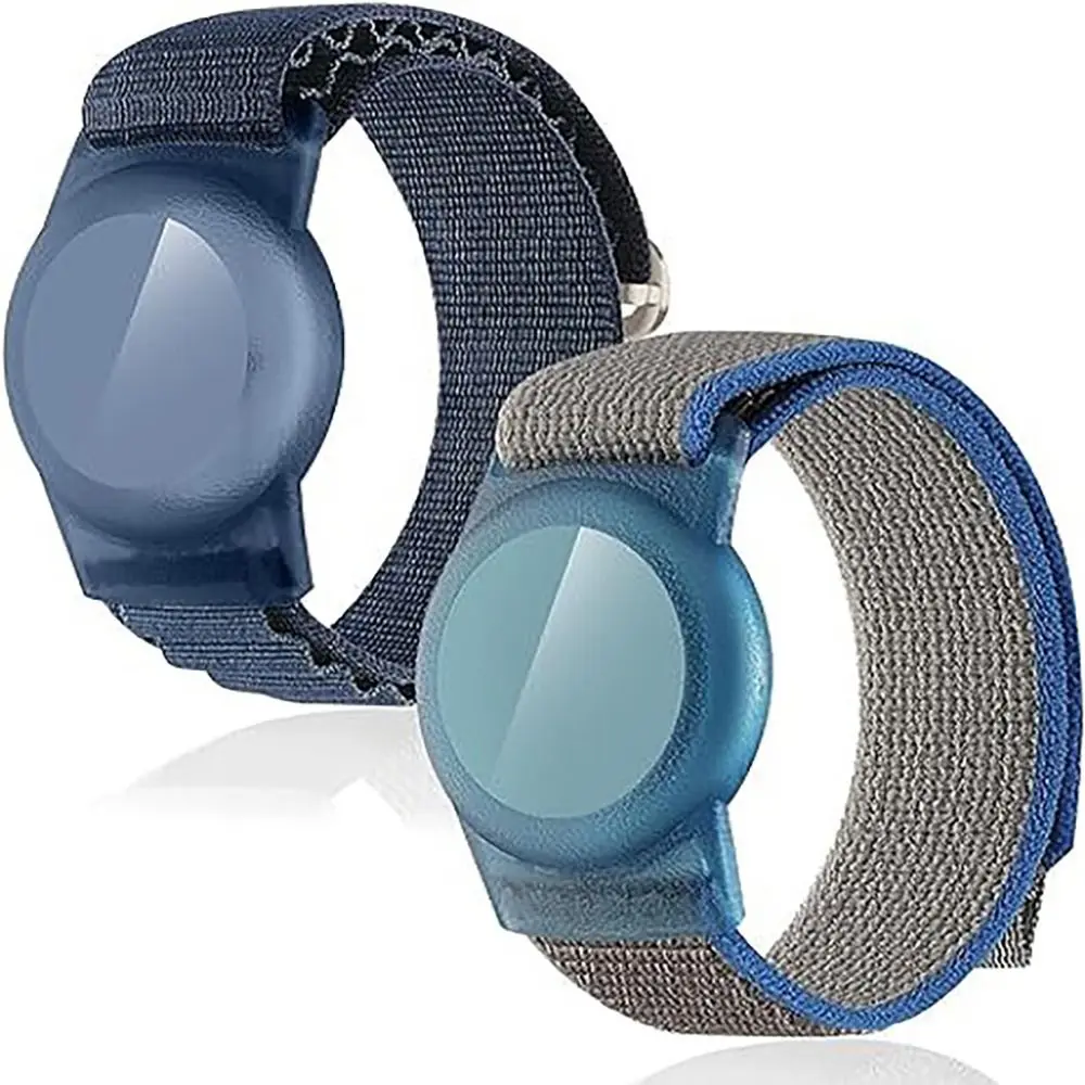 조절식 TPU 보호 케이스, 다채로운 분실 방지 트래커 거치대, 신축성 있는 경량 손목 밴드, AirTag Elder