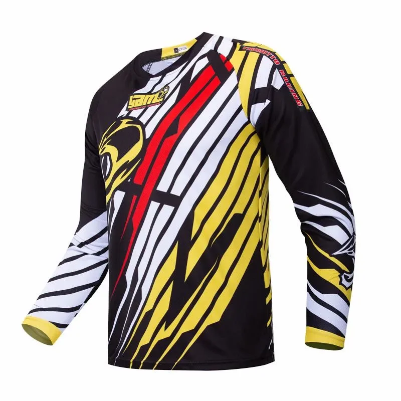 Cycling T-shirt Mountain Bike Jersey Sleeve Racing Clothes Downhill MTB Offroad Motocross JerseysLong Sleeve Mountain Bike