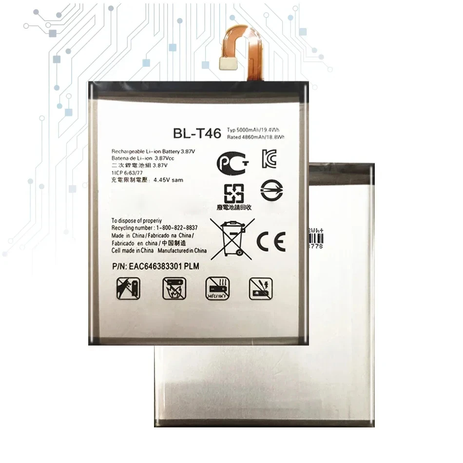 BL-T46 BL-T48 BL-T49 Battery For LG V60 V60ThinQ LMV600VM STYLO 6 STYLO6 LM-Q730MM K510 K51S LM-K410BMW LM-K51 phone Batteries