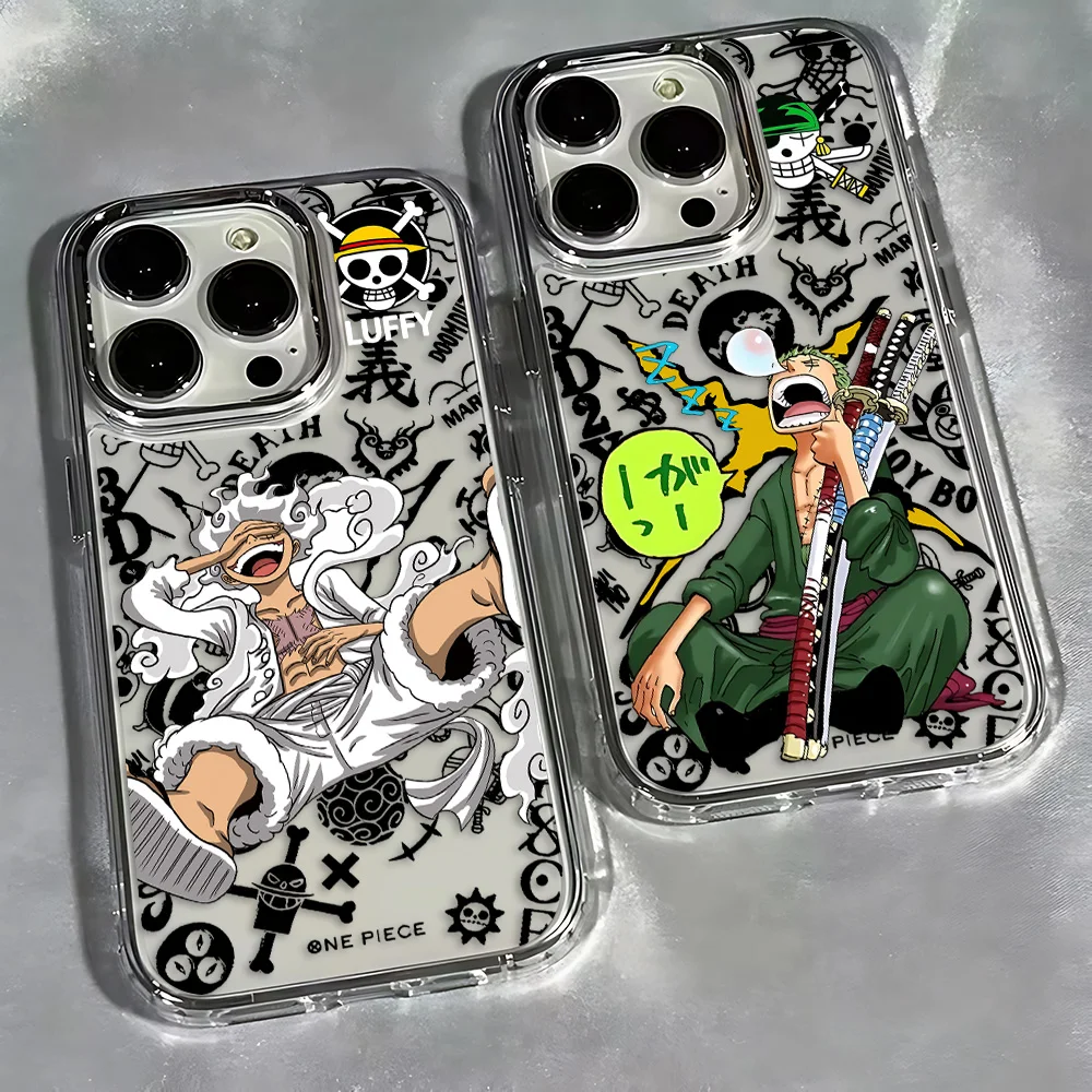 

Anime O-Ones Pieces Luffys Zoros Phone Case for Xiaomi Redmi Note A5 A3 15 14 13 14c 13c 12 11 12s Pro Plus 4G 5G Clear Cover
